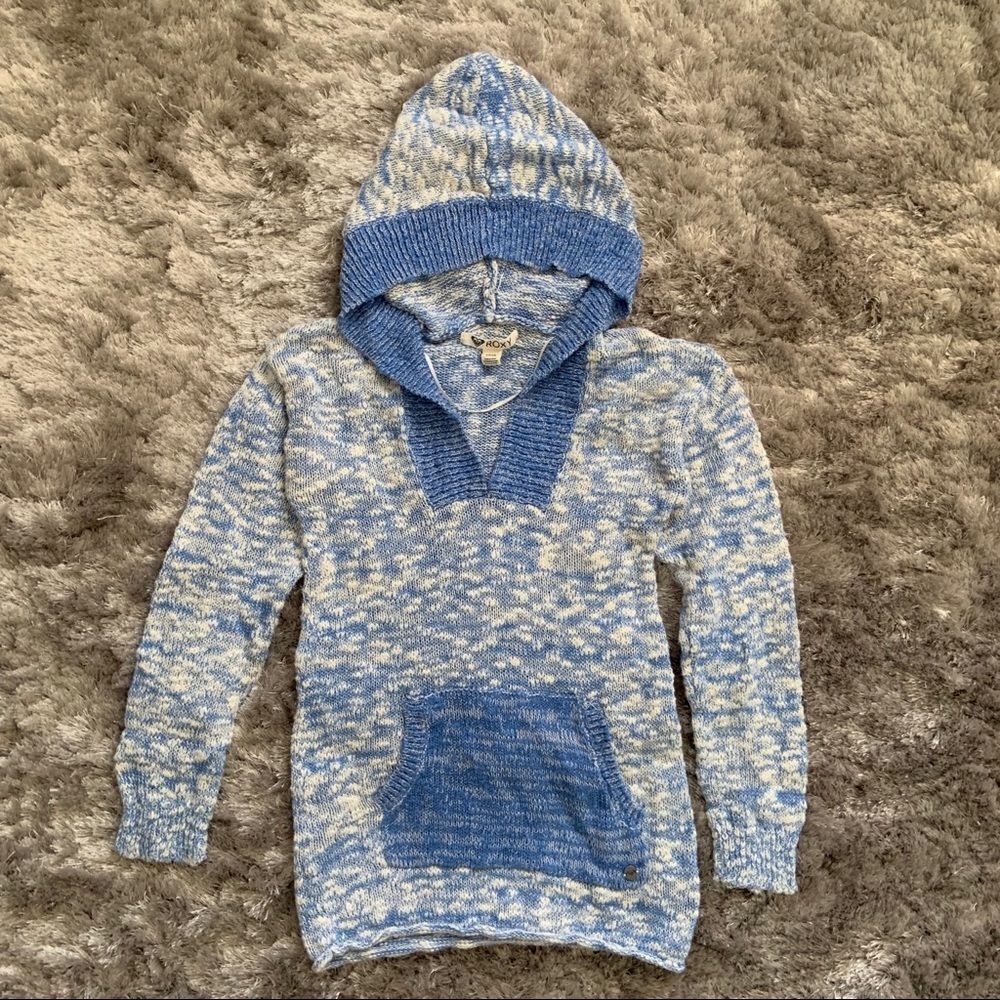 🏷️ 5 for $25 - ROXY Blue Knit Beach Sweater